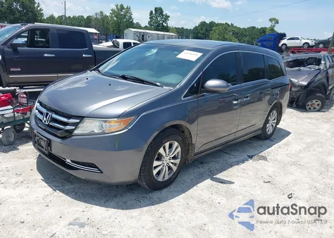 2016 Honda Odyssey Ex из США, поврежденный, VIN 5FNRL5H40GB140614